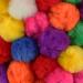 2 Inch Multi Color Craft Pom Poms 25 Pieces Multi Color 2 inch