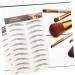 Baluue 24 Pcs Eyebrow Stickers Eyebrows Cosmetics Waterproof Eyebrow Tattoos Eyebrow Grooming Cejas Soy Ink - Buy Online on GoSupps.com