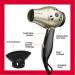 Revlon RVDR5005F Tourmaline Ionic Hair Dryer Travel Friendly 1875 Watts Dual Voltage Folding Handle Concentrator Multiple Heat/Speed Settings Easy Storage Fast Dry Gold - Buy Online on GoSupps.com