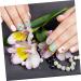 Healeved 3pcs Strawberry Nail Stickers Nail Slices for Nail Art DIY Nail Art Slices 3d Fruit Nail Sticker Nail Beauty Filler Supplies Nail Clay Polymer Clay Nail Flakes Red Manicure 0.5x0.5x0.2cmx3pcs Redx3pcs - Buy Online on GoSupps.com