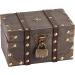 Vintage Wooden Jewelry Organizer Box with Lock | Eco-Friendly Touch Jewelry Storage for Women & Girls - Buy Online on GoSupps.com