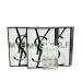 YVES SAINT LAURENT MYSLF YSL Sample Spray Perfume Trial Size Partially Filled Vials 1.2 ml / 0.04 fl oz (set of 3) Black