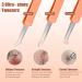 15PCS Blackhead Remover Tool Kit by MORGLES - Professional Stainless Steel Pimple Popper Set in Metal Case - Buy Online on GoSupps.com