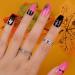 6sheets Halloween Nail Wraps Gel Nail Stickers Glow in The Dark Nail Polish Stickers Full Nail Wraps Self Adhesive Ghost Skeleton Stick on Halloween Nails - Buy Online on GoSupps.com
