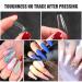 Sularpek Nail Tips - 500 Clear Fake Nails for Acrylic Art | 10 Sizes Transparent Toenails for Women DIY Nail Design - Buy Online on GoSupps.com