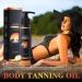 Intense Tanning Oil for Outdoor Sun | Water-Resistant Bronzing Accelerator with Coconut & Olive Oil | Vitamins A&E for Hydration | Streak-Free Non-Greasy Formula for Sunbeds & Beach (3pc) - Buy Online on GoSupps.com