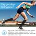 Zipper Compression Socks 2-Pack - Closed Toe Black Large-X-Large - Buy Online on GoSupps.com