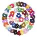 ZZICEN Satin Scrunchies Set - 50 Colors Hair Elastic Bands for Women and Girls - Buy Online on GoSupps.com
