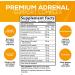 Adrenal Support Supplement 1300mg - Extra Strength for Daily Energy - Ashwagandha, Licorice Root, Rhodiola Rosea - Non-GMO - 120 Capsules - Buy Online on GoSupps.com