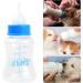 Breeding Bottle for Puppies & Kittens - 60ml & 150ml PET Milk Bottle Set with Silicone Mini Nipples - Ideal Feeding Tool for Small Pets (Blue) - Buy Online on GoSupps.com