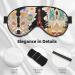 SSIMOO Paris Eiffel Tower Sleep Mask - Adjustable & Breathable Eye Mask for Ultimate Comfort | Fashionable Black Design - Buy Online on GoSupps.com