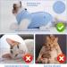 Molain Cat Recovery Suit | Professional Anti-Lick Pajama for Abdominal Wounds & Skin Care | E-Collar Alternative | Blue Size S - International Shipping - Buy Online on GoSupps.com