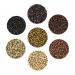 500pcs 2.5mm Copper Nano Rings Beads Hair Extension Nano Rings Beads (Light Brown) 500pcs Light brown