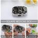 Vintage Camera Print Pill Box | 2 Compartment Portable Medicine Organizer | Decorative Metal Pill Case for Pocket & Purse - Buy Online on GoSupps.com