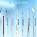 Soodyoow Tartar Remover Set | 6-Piece Dental Care Kit for People & Pets | Double-Headed Instruments & Dental Tissue for Ultimate Mouth Hygiene - Buy Online on GoSupps.com