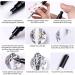 Quick Dry Fine Tips Nail Art Pens for DIY Nail Decoration - Fine Point Nail Polish Pen with Quick Dry Formula for Dot and Line Art - White - Buy Online on GoSupps.com
