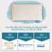 KNERST Children's Pillow - Ergonomic Memory Foam Pillow 25x50 cm with Cover for Relaxing Sleep - Buy Online on GoSupps.com