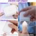 Senprity Electric Nail Clipper Electric Nail Trimmer with Light and Nail Scraps Storage Deselectric Automatic Nail clipperign with Fingernail Cutter and File 2 in 1 Design for Baby Kids and Adult - Buy Online on GoSupps.com