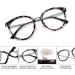 SOJOS Retro Big Round Blue Light Computer Glasses TR90 Eyewear Frame Ashley SJ9001 with Grey Frame/Anti-Blue Light Lens Grey Tortoise - Buy Online on GoSupps.com
