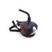 starlingukpk Falconry Hood Steve Tait Style Two Tone Falconry Hood Dutch Hood sewn with braces. (14) 14 Black