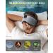 LC-dolida Bluetooth Sleep Headphones - 10-14 Hours Playtime - 100% Blackout Eye Cover for Sleeping - Zero Pressure Eye Mask - Grey - Buy Online on GoSupps.com