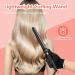 Ceramic Coating Hair Curler 25-32mm Curling Wand | Fast Heat | Long&Short Hair Curling Iron | Auto Shut-Off | 100-210V | Black - Buy Online on GoSupps.com