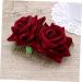 FRCOLOR Red Rose Garland Floral Hair Accessories Bridal Hair Pieces Floral Hair Comb Rose Hair Accessories Rose Flower Comb Fork Comb Wreath Wedding Headgear Flower Hair Accessories medium As Shown - Buy Online on GoSupps.com