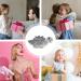 Acrylic Dinosaur Hair Clip | Funny Dinosaurs Hair Clips Headdress Styling Tools Strong Hold Hair Accessories Nonslip Acrylic For Any Hair Type And Style Gray - Buy Online on GoSupps.com
