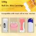 CENYEDA Honey Roll On Wax Cartridge 4 Pack with 50 Wax Strips - Hair Removal Kit - Buy Online on GoSupps.com