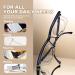 Adjustable Focus Reading Glasses | Flexible Diopter Control Eyeglasses for Distance & Reading Vision - Unisex International Shipping - Buy Online on GoSupps.com