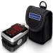 SM-110 Deluxe Finger Pulse Oximeter - Two Way Display, Carry Case & Neck/Wrist Cord - Silver - Buy Online on GoSupps.com