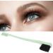 Qukaim Brow Brush Eyebrow Brush Double Head Wheat Makeup Beauty Tools for Eyelash Comb and Brow Green - Buy Online on GoSupps.com