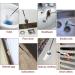 Dredging Tools Drain Hose Cleaner Bendable Hook Clip Drain Hose Cleaner Sticks Cleaner Bendable Hook Clip Multifunctional Sewer Hair Dredge Device for Home Sink Toilet Drains Litter Pick 2(PCS) - Buy Online on GoSupps.com
