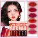 6 Colors Water Tint Lip Stain Set | Long-Lasting Plumping Mini Liquid Lipstick | Moisturizing Tinted Lip Stain for Women | Non-Sticky Daily Lip Makeup - Buy Online on GoSupps.com