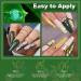 Lavender Violets 15ml Gel Nail Polish in Tree Green - UV LED Soak Off, Manicure Pedicure Curing with Nail Lamp - A0187 - Buy Online on GoSupps.com