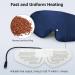 Buy USB Heated Eye Mask - Temperature & Timer Control for Dry Eyes Puffiness & Dark Circles | Shop Internationally - Buy Online on GoSupps.com