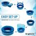 Buy BrightOn Superior Odor Control Refill Foil Rings for Angelcare & Foppapedretti Diaper Pails - 9-Pack | International Shipping Available - Buy Online on GoSupps.com