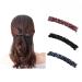 3 pieces of hair clips women crystals hair clips girl for thin hair thick hair rectangular French automatic hair clips hair needle flower large hair clips women hair accessories