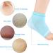 Fusuton 2 Pairs Moisturizing Gel Heel Socks Open Toe Socks Feet Care Ultimate Treatment for Dry Cracked Rough Skin on Feet (Pink and Blue) - Buy Online on GoSupps.com