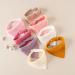 AUPOWER Baby Triangle Bibs - 8 Pink Pieces | Soft & Stylish for Your Little One | International Shipping - Buy Online on GoSupps.com