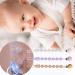 Shop GWAWG 3PCs Silicone Pacifier Chain for Babies - Adjustable Feather Strap in Purple White & Coffee - Perfect for Girls & Young Children - Buy Online on GoSupps.com
