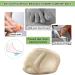 Metatarsal Pads for Women | Anti-Sliding Forefoot Cushions for Open Toe Shoes | Pain Relief & Comfort | 3-Pair Set (Beige Black Clear - Buy Online on GoSupps.com