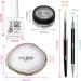 Mylee Be Jewelled Nail Art Kit Clear Builder Gel Dotting Tool Nail Art Brush Mixing Palette Assorted Pearls Assorted Gems Gold Leaf For Use on Natural Nails Acrylic Nails False Nails & Tips - Buy Online on GoSupps.com