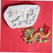 NUOBESTY Mold Chocolates DIY Chocolate Baking Tool Party Chocolate Dragon Shape Silicone Fondant Making Chocolate Mould Baking Supplies DIY Baking Mould Silica Gel Making Tools Flexible - Buy Online on GoSupps.com