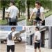TUDEQU Fanny Pack Dog Walking Bag Bumbag Waist Bag with Two Invisible Bottle Holder for Hiking Running Cycling Men Women 761 Yb Dark Grey - Buy Online on GoSupps.com