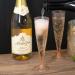 Homy Feel Rose Gold Glitter Plastic Champagne Flutes - 30 Pack, 5oz Disposable Glasses for Party & Mimosa Bar - Buy Online on GoSupps.com