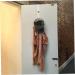 STOBAZA 2pcs Hook up Clothes Rack White Door Backpack Hooks Bathroom Towel Hooks Wall-Mounted Clothes Ball - Buy Online on GoSupps.com