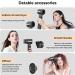Hair Dryer Brush Hot Air Styler Set - 7 in 1 Ionic Hairdryer with Diffuser, Straighteners, Blow Dryer, Curler - Black - Buy Online on GoSupps.com