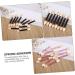 VINTORKY 40pcs Sponge Stick Mini Cosmetic Brushes Eyeshadow Application Brush Glitter Eyeshadow Plastic Abs - Buy Online on GoSupps.com