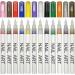 12Pcs Nail Art Pen Set Nail Dotting Pen Drawing Painting Liner Pen for Nail Art Liner Manicure Tool Quick Drying Nail Pen - Buy Online on GoSupps.com